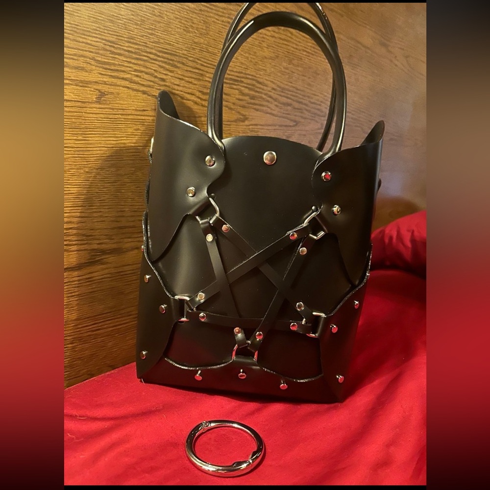 Zana Bayne Large Pentagram tote/crossbody Bag